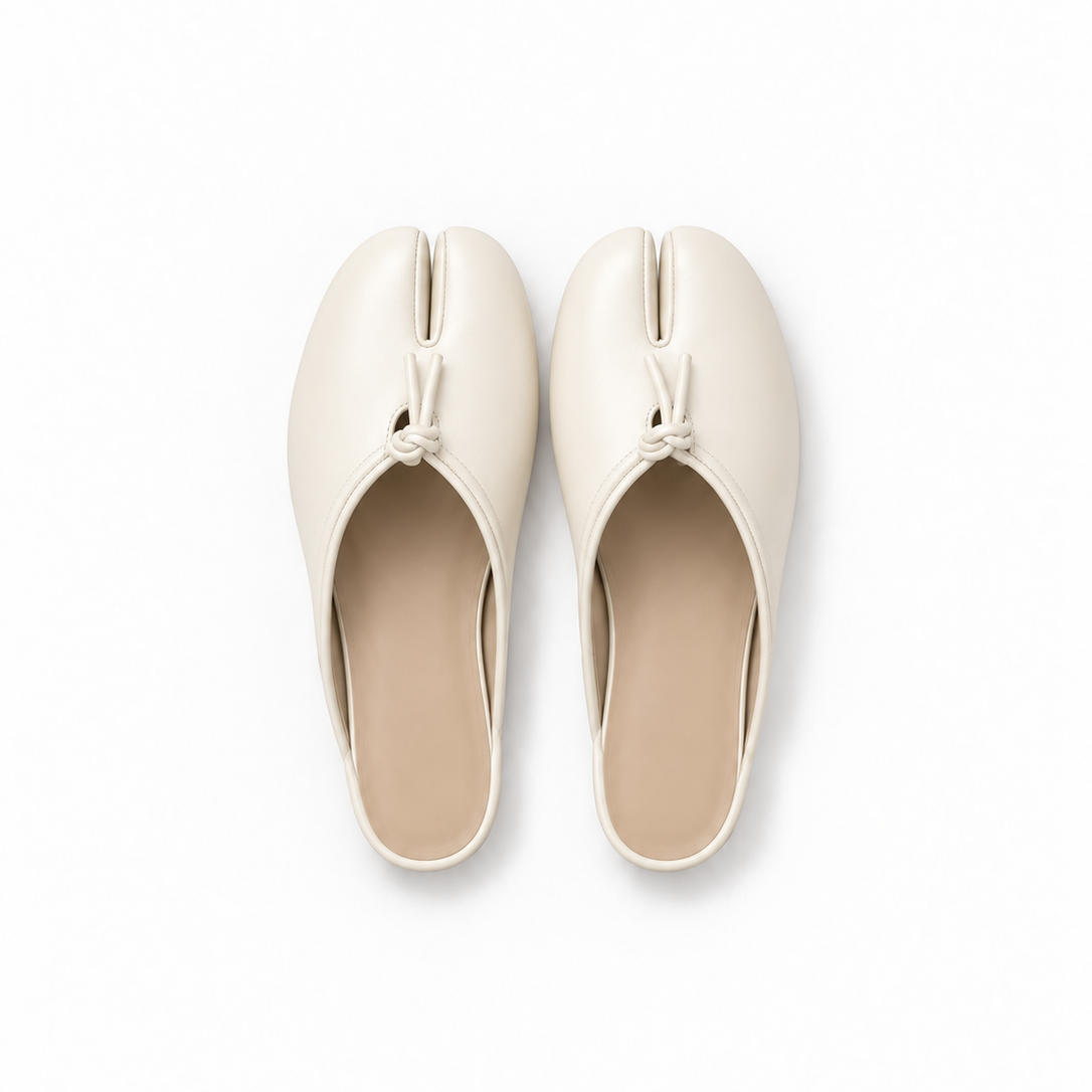 Tabi Mule II Vanille — coloris vanille