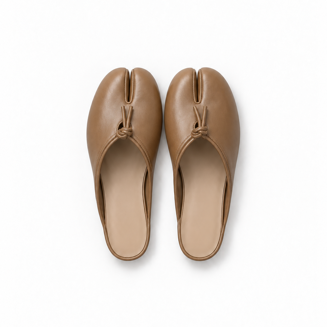 Tabi Mule II Caramel — coloris caramel