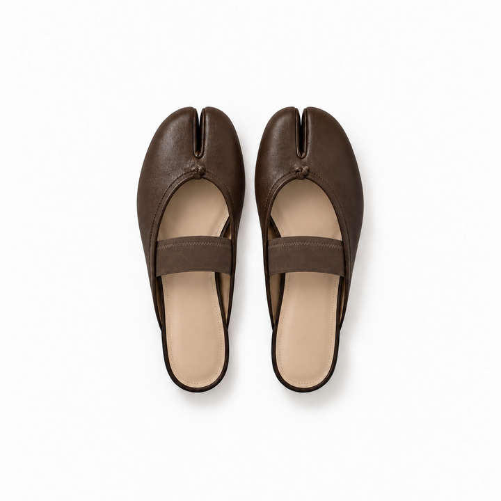 Tabi Mule Chocolat — coloris chocolat