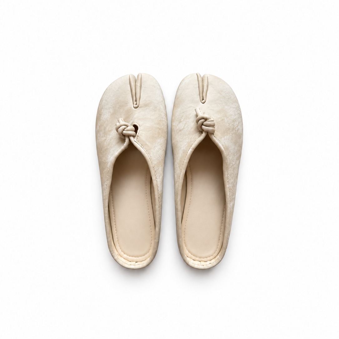 Tabi Mule I Vanille — coloris vanille