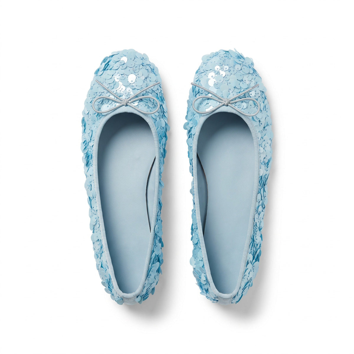 Ballerine Mermaid — coloris bleu ciel