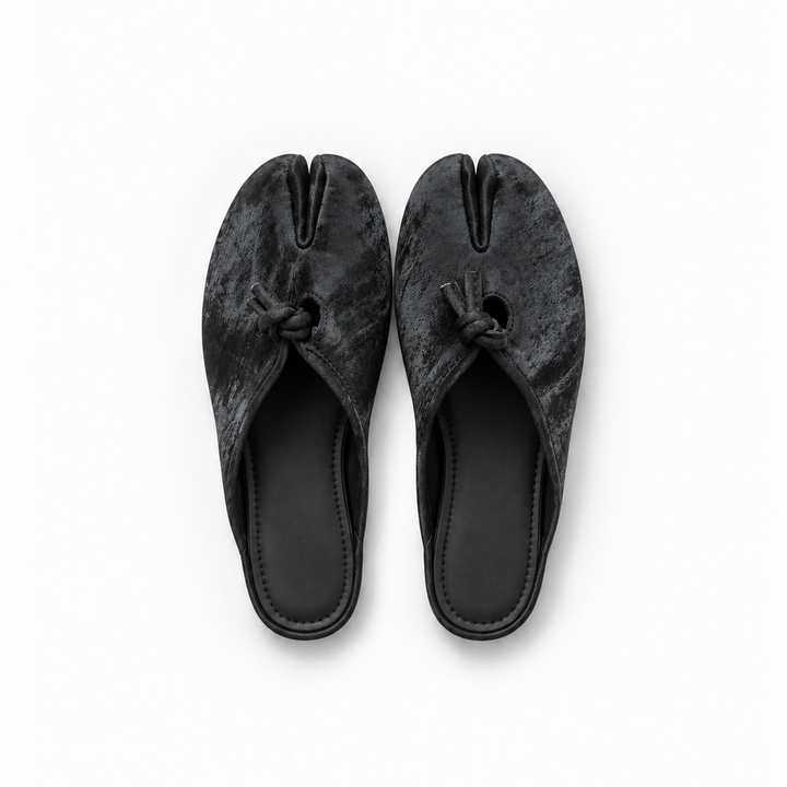 Tabi Mule I Réglisse — coloris noir