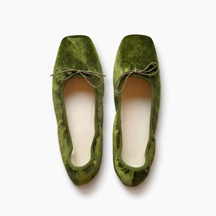 Ballerine Oliver — coloris vert olive