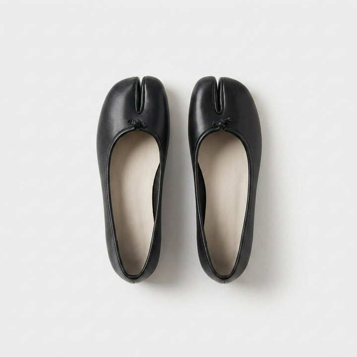 Tabi Noir Lisse — coloris noir