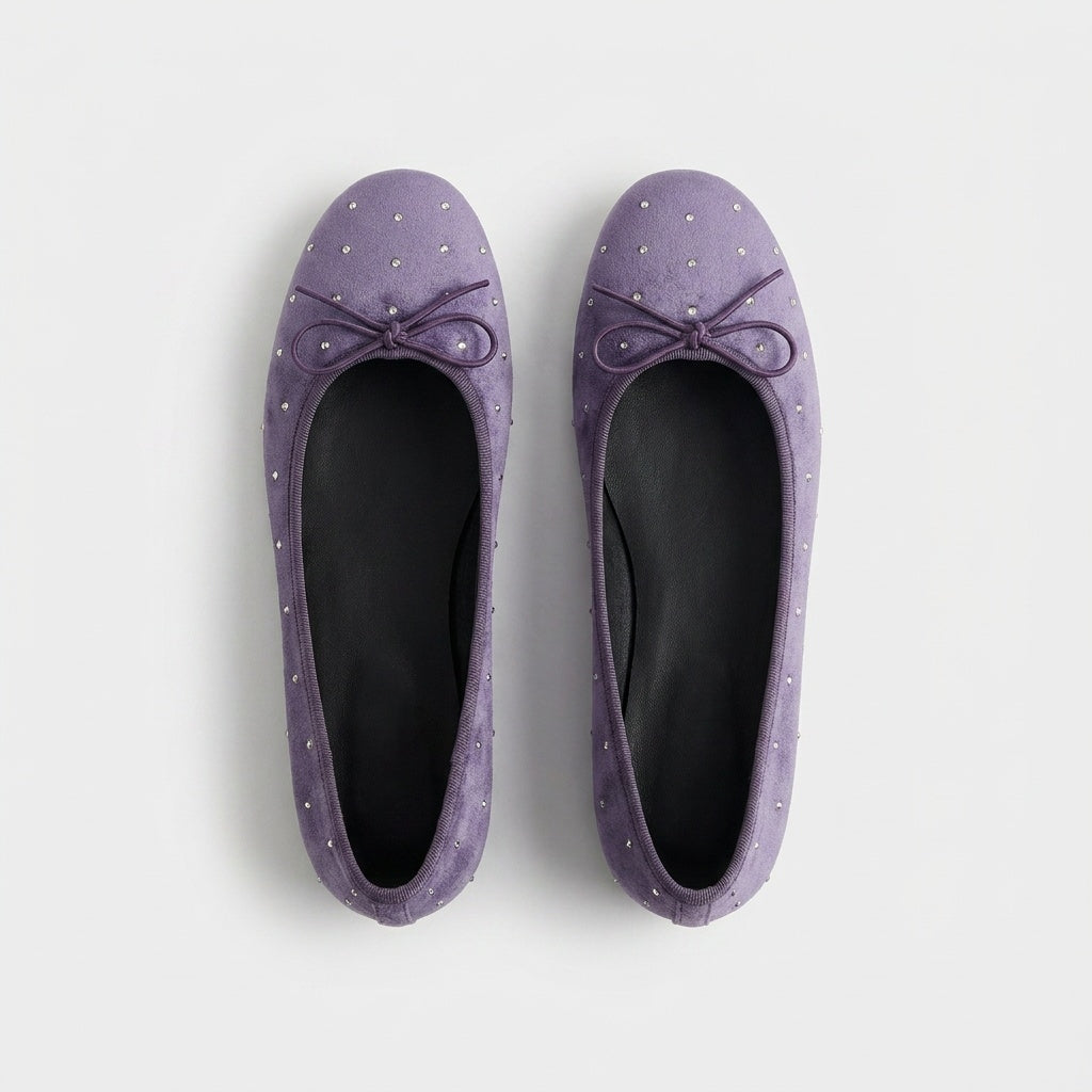 Ballerine Iris — coloris violet iris