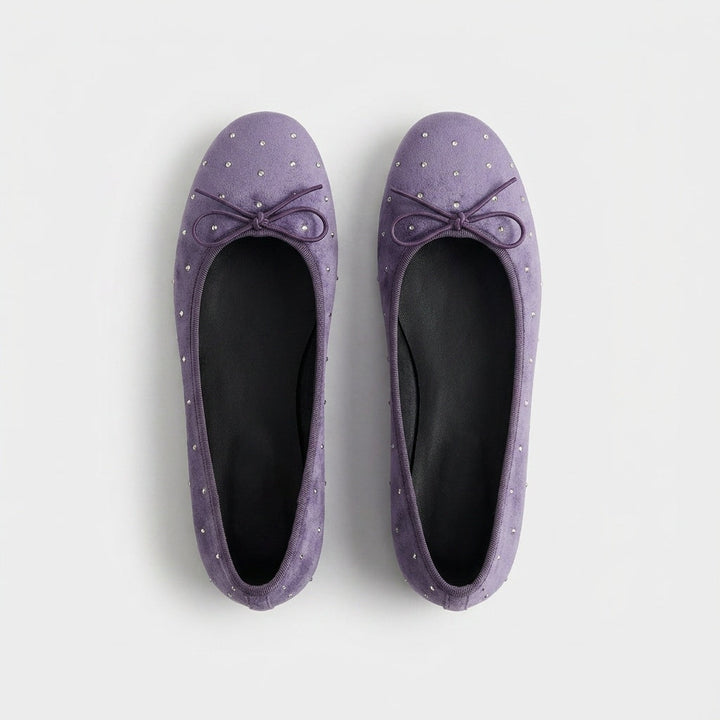 Ballerine Iris — coloris violet iris