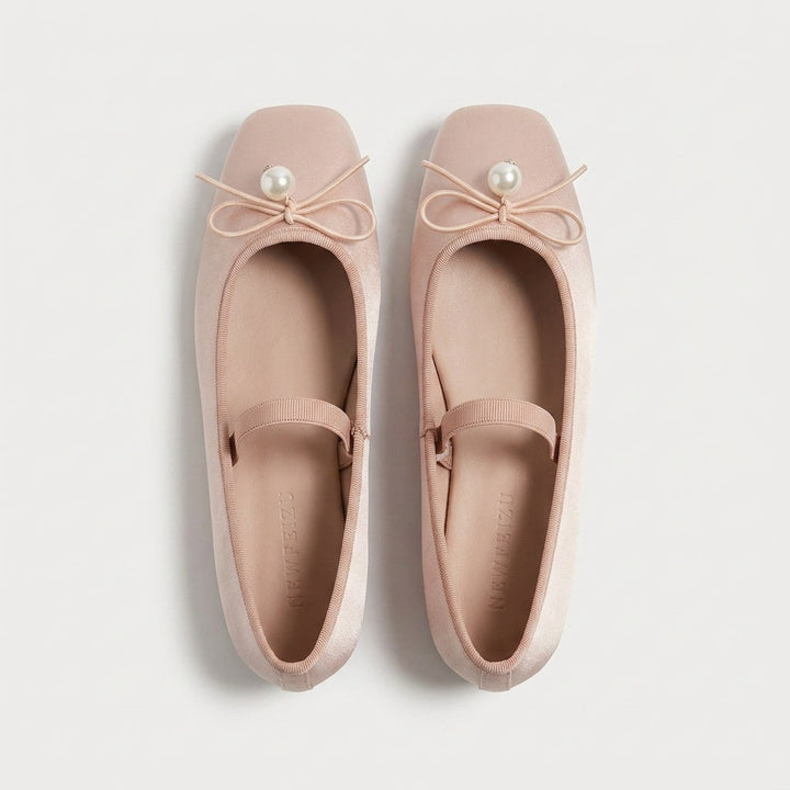 Ballerine Perle — coloris rose poudré
