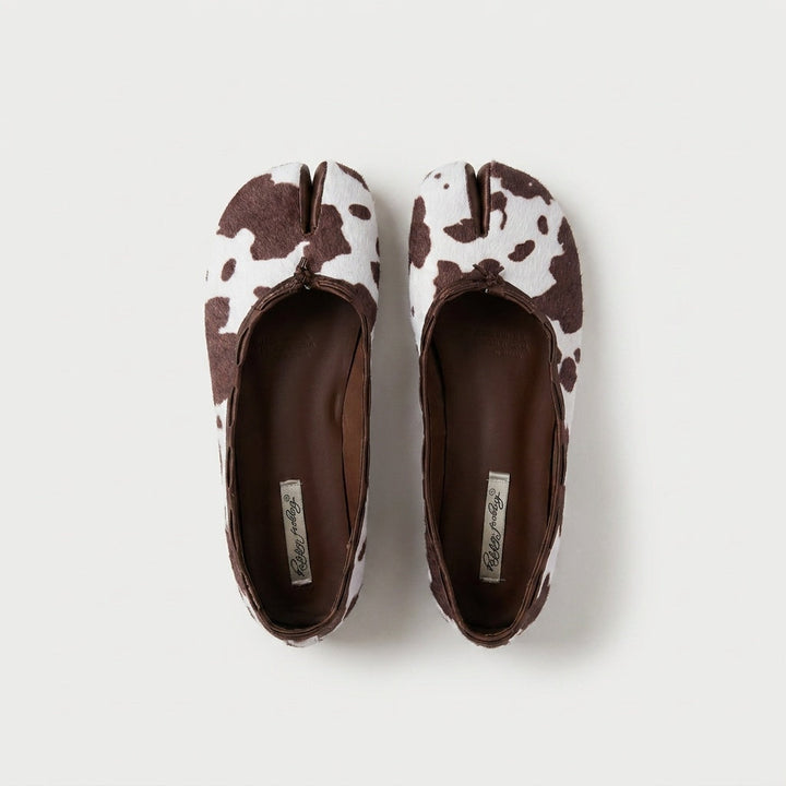 Tabi Mocha — coloris blanc et brun